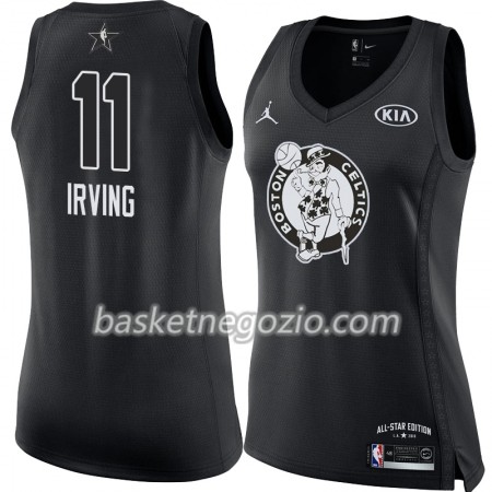 Canotte Donne Boston Celtics Kyrie Irving 11 2018 All Star Jordan Brand Nero Swingman